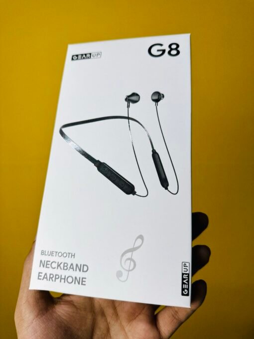 G8 Sports Neckband with Magnetic Headsets – Perfect for Music and Calls on the Go