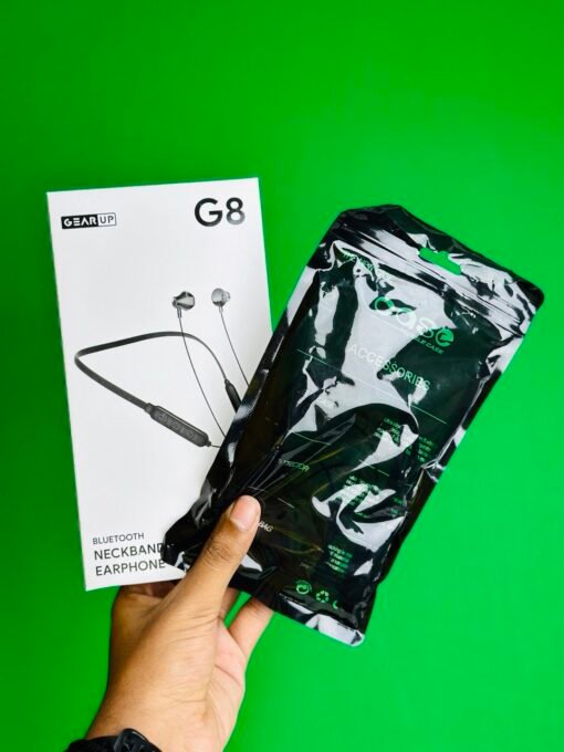 G8 Sports Neckband with Magnetic Headsets – Perfect for Music and Calls on the Go - Image 4