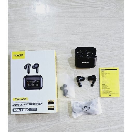 Awei T56 ANC True Wireless Earbuds - Image 4
