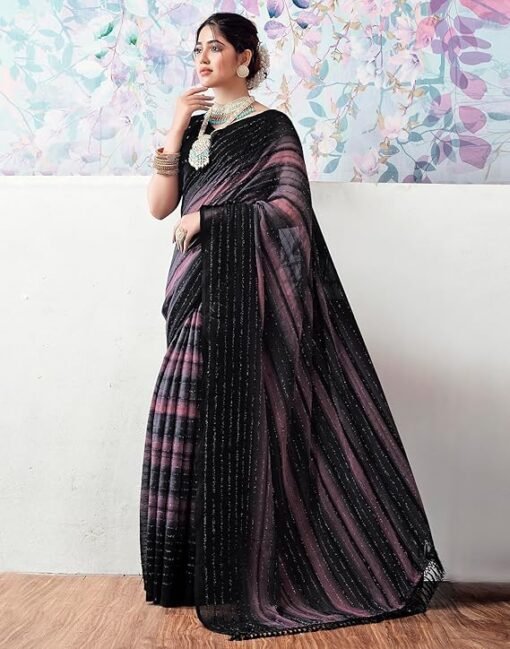 Indian Sanjana Brand Chocolate Saree