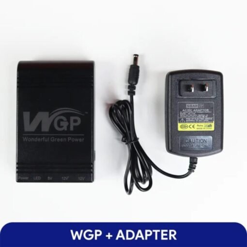 WGP mini UPS 5/12/12V (10400mAh) + GearUP 12V/3A Adapter