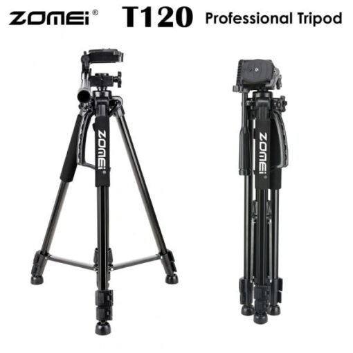 Zomei T120 Mobile & DSLR Tripod - Professional Series (Without Mobile Holder)
