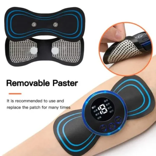 Smart Mini Neck Massager Portable Electronic Stick Double - Image 3