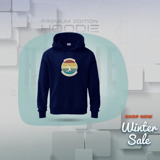 Premium Comfortable Stylish Winter Hoodie (Navy Blue)