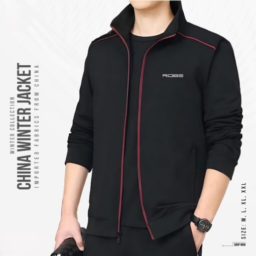 China Stylish Winter Jacket - Black