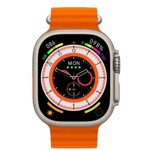 HK9 Ultra AMOLED Smartwatch with ChatGPT – Orange