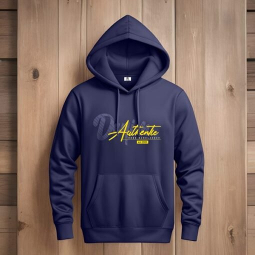 Men's Winter China Hoodie (Navy Blue)