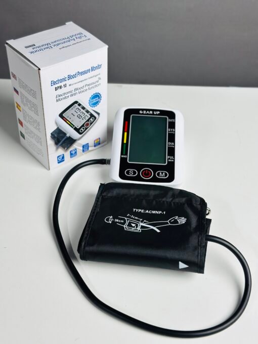 GearUP Electronic Blood Pressure Monitor With Voice Function (BPM-10) - Image 3