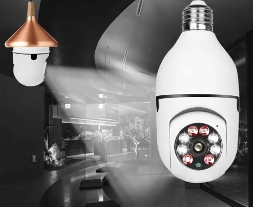 Smart 360° Rotated Security Camera HD 1080P with Two-way Audio, Motion Tracking and Waterproof Design
