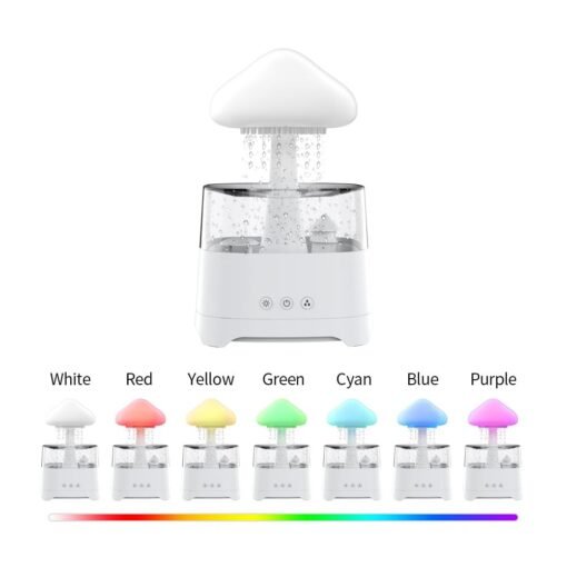 5-in-1 Bluetooth Speaker Rain Cloud Humidifier – Multi-Functional - Image 4