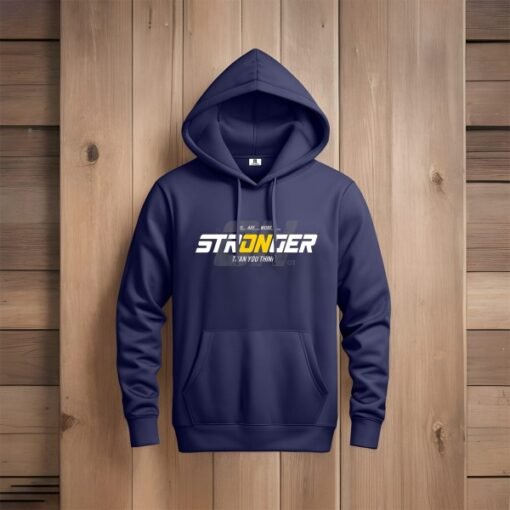 Men's Winter China Hoodie (Navy Blue)