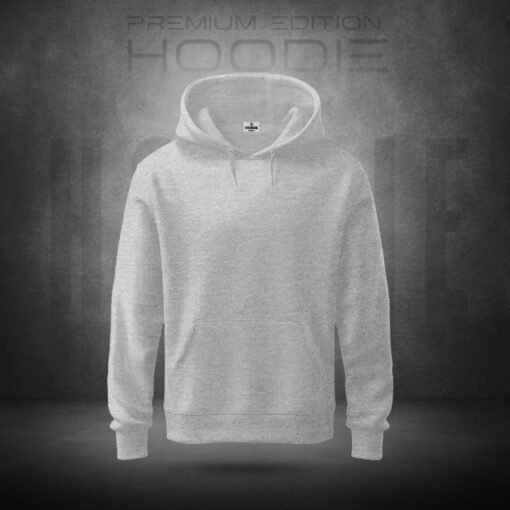 Solid Color (White) Stylish Premium Quality Hoodie