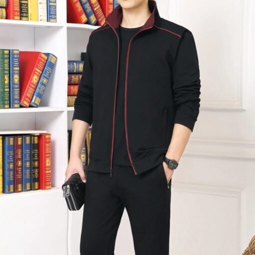China Stylish Winter Jacket - Black - Image 2