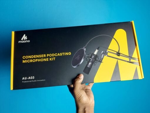 MAONO AU-A03 Condenser Microphone Professional Podcast Studio Microphone Audio 3.5mm Computer Mic For Live Streaming - Image 6
