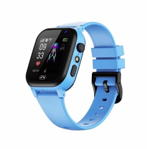 SIM-Supported Kids Smart Watch (Smartberry C005) – Blue Color