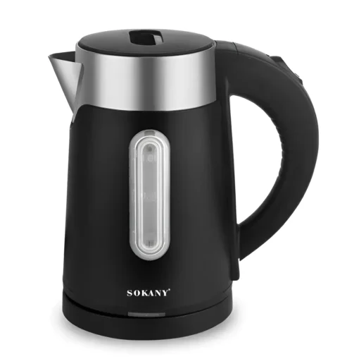 Sokany SK-0808 1L Electric Water Kettle – Random Color (Black/White) - Image 3