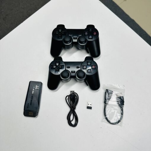 64GB Built-in 20,000 Games Stick with 2 Wireless Controllers – 4K HD Video Game Console - Image 5