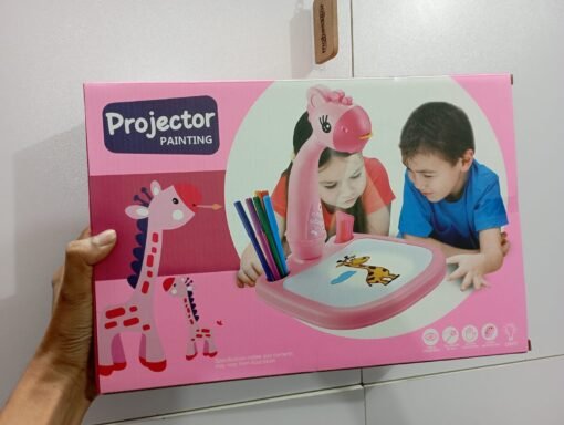 Little Hands Drawing Projector Table for Kids, Trace and Draw Projector Toy with Light - Image 6
