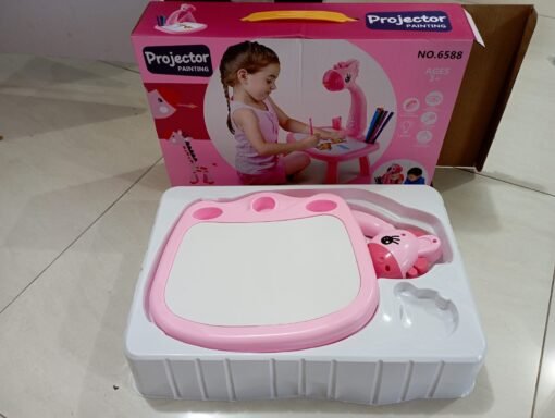 Little Hands Drawing Projector Table for Kids, Trace and Draw Projector Toy with Light - Image 8