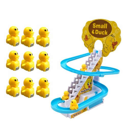 Electric Small Duck Climbing Stairs Toy - Image 4