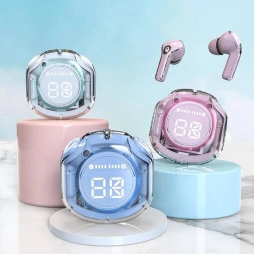 Ultrapods Pro True Wireless Earbuds with Display Transparent Design - Image 9