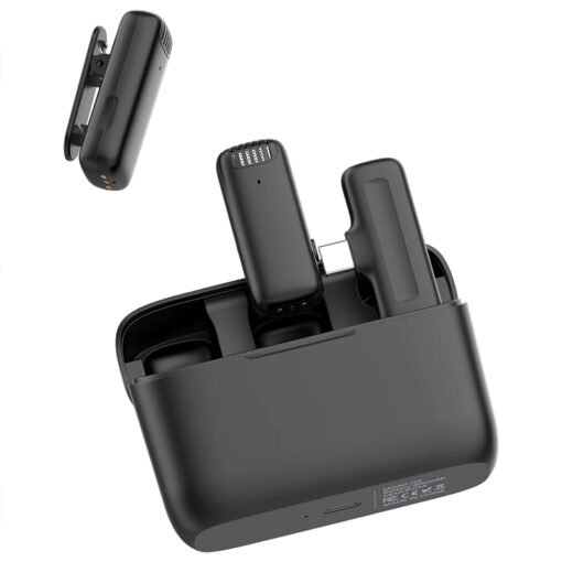 Ulanzi J12 Dual Wireless Microphone for Android With Charging Case For Type-C - Image 2