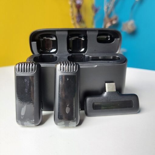 Ulanzi J12 Dual Wireless Microphone for Android With Charging Case For Type-C - Image 4