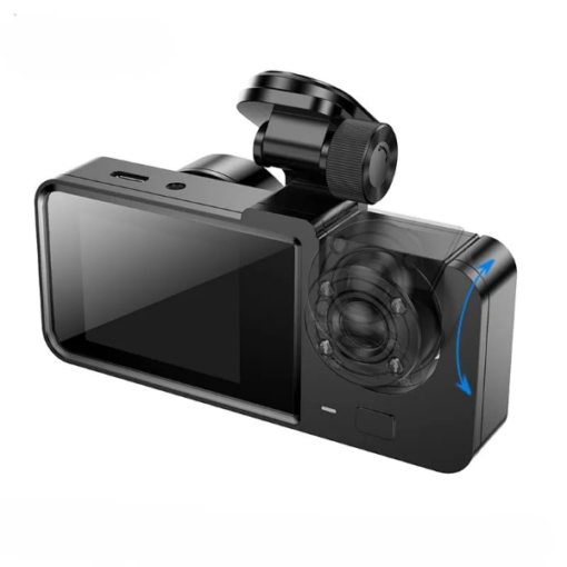 Hoco D163 3 Cameras Driving Recorder - Image 2