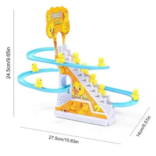 Electric Small Duck Climbing Stairs Toy - Image 6