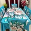 China Premium 3D Print Table Cloth Set