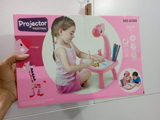 Little Hands Drawing Projector Table for Kids, Trace and Draw Projector Toy with Light - Image 5