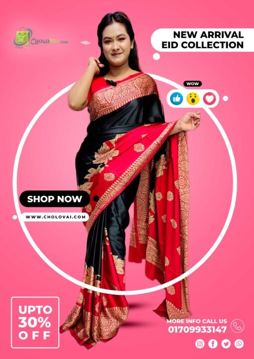Indian Sanjana Brand Silk Saree 00010