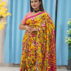 Indian Sanjana Brand Silk Saree 00003