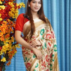 Indian Sanjana Brand Silk Saree 00002