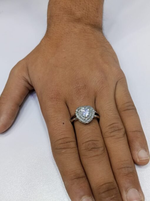 Zirconia Attelée Ring