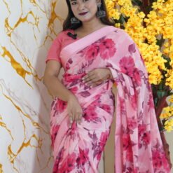 Indian Sanjana Brand Georgette Saree 117