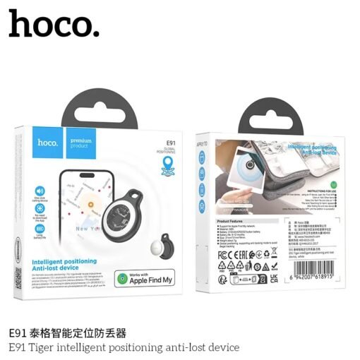 Hoco E91 Smart GPS Tracker – Compact, Reliable & Apple Find My Compatible - Image 8