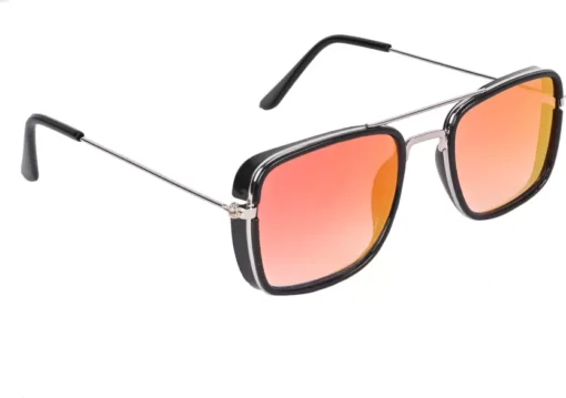 UV Protection Rectangular Sunglasses - 5544 - Image 3