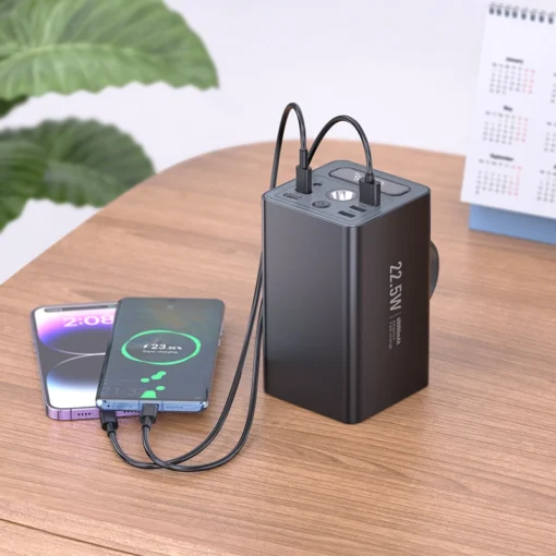 Hoco J138 Distant 60000mAh Multi-Function Power Bank - Image 3