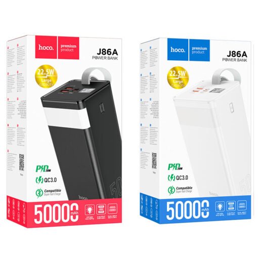 J86A Powermaster 50000mAh Power Bank – 22.5W Super Fast Charging-PC-3179 - Image 2