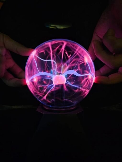 Globe Shape Magic Plasma Ball Light in Bangladesh | Touch & Sound Reactive Lamp