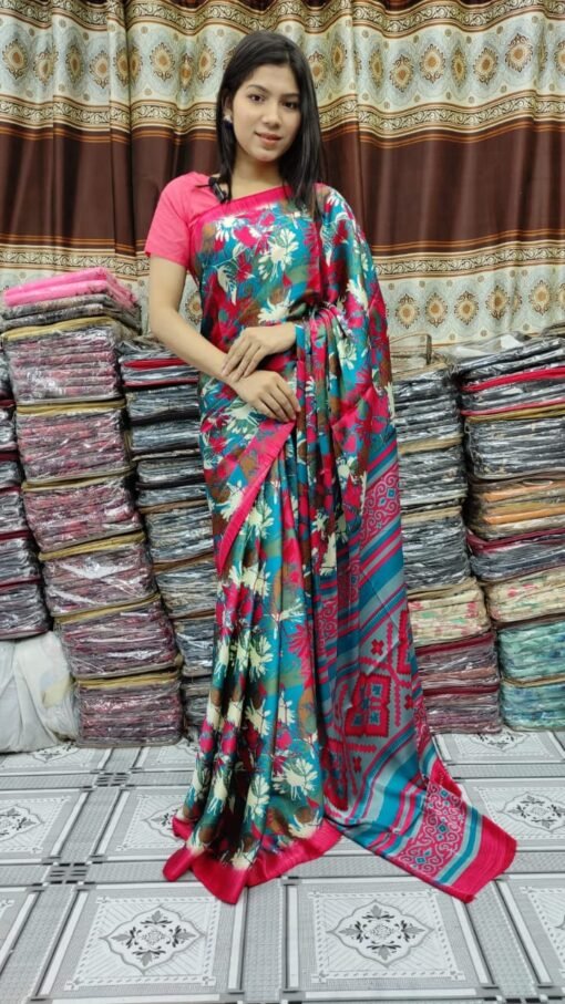 Indian Rajtex Brand Silk Saree -A05