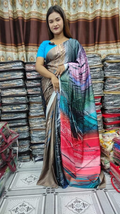 Indian Rajtex Brand Silk Saree -A09