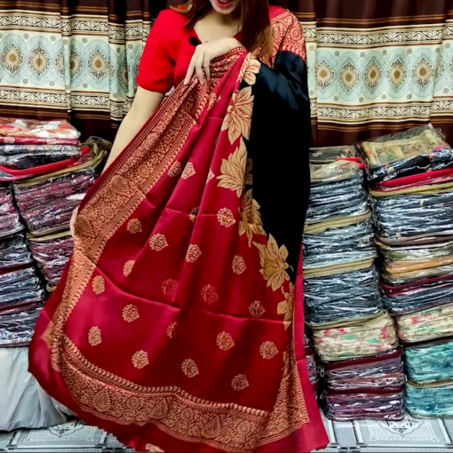indian-sanjana-brand-silk-saree-203 - Image 3