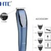 HTC AT-1210 Cordless Rechargeable Hair & Beard Trimmer for Men – 4 Length Settings