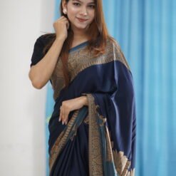 Indian Sanjana Brand Silk Saree 00002 New