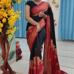 Alternative view of Indian Sanjana Silk Saree 2026 (1)