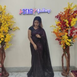 Alternative view of Indian Sanjana Brand  Jorget Saree