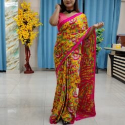 Alternative view of Indian Rinkesh  Silk Saree 2026 (5)