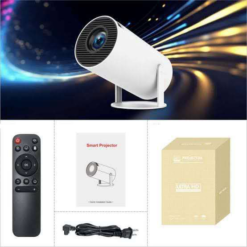 Alternative view of Magcubic HY300 Smart Mini Projector 4K Supported | Android OS | WiFi 6 | Bluetooth 5.0 Portable Home Theater Projector